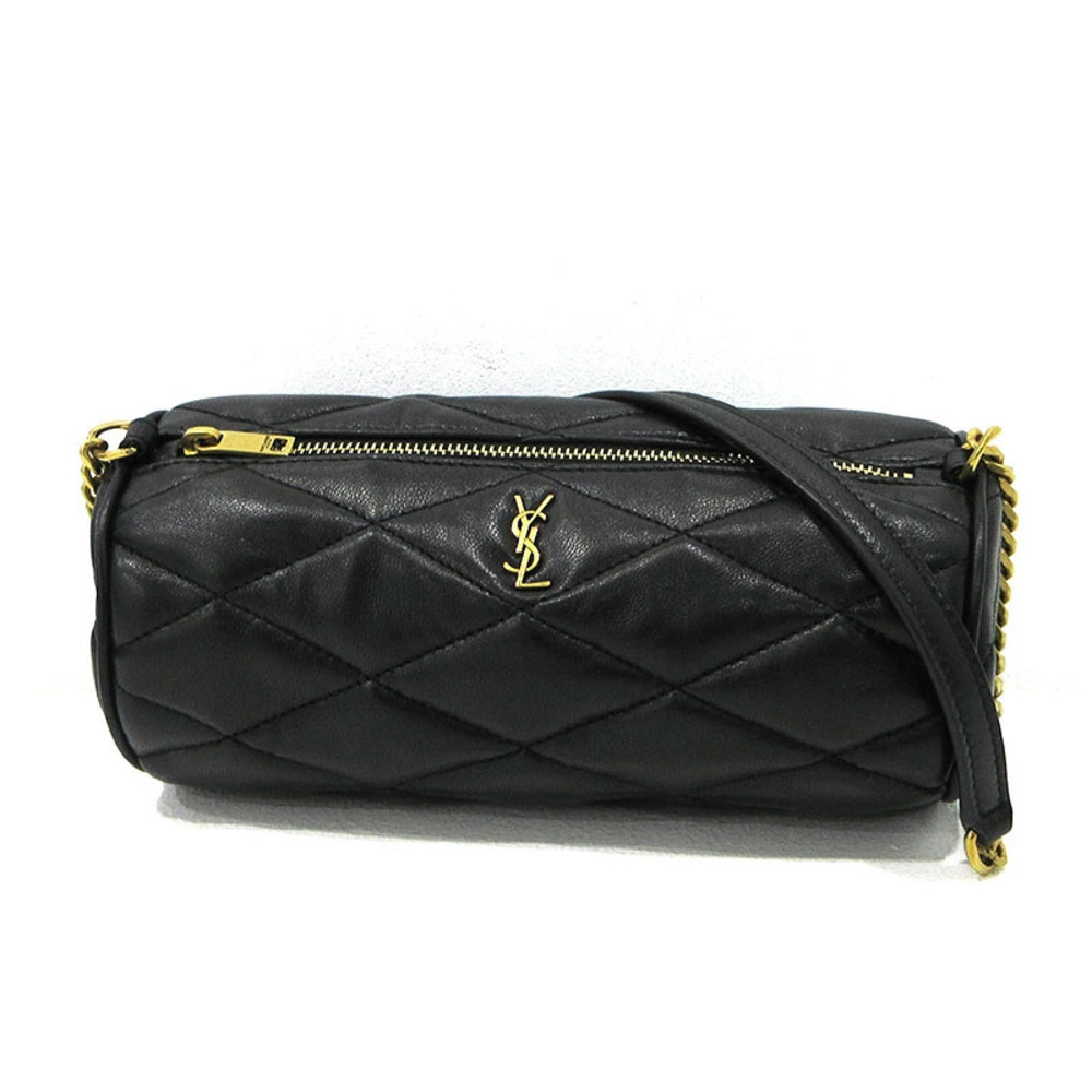 SAINT LAURENT Sade Tube Bag Shoulder Black